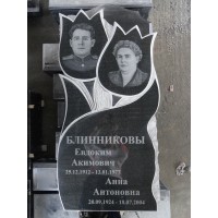 Памятники двойные